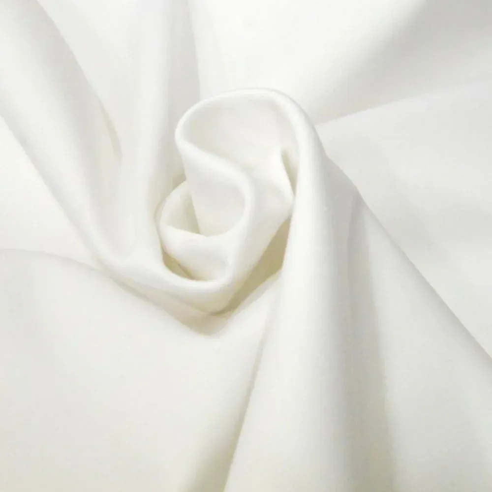 Satin de coton blanc – Image 2