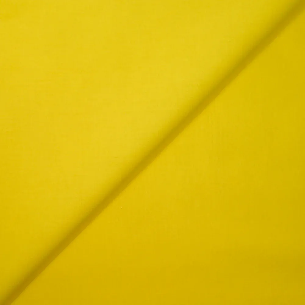 Batiste de coton jaune